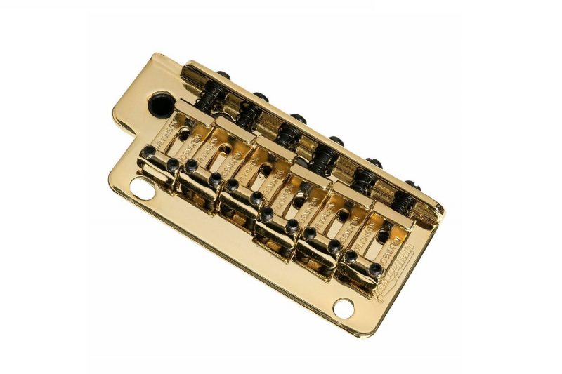 GOLD WV2 STRATOCASTER TREMOLO BRIDGE