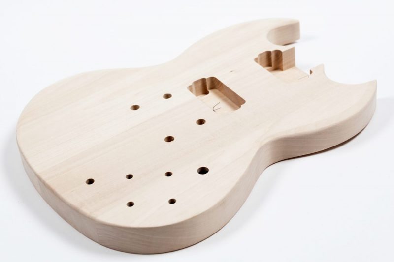 BASSWOOD SG GUITAR BODY