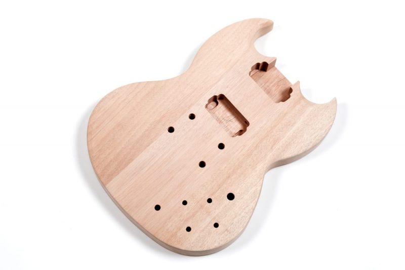MAHOGANY SG GUITAR BODY