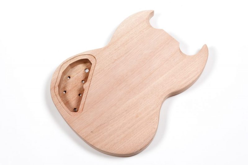 MAHOGANY SG GUITAR BODY
