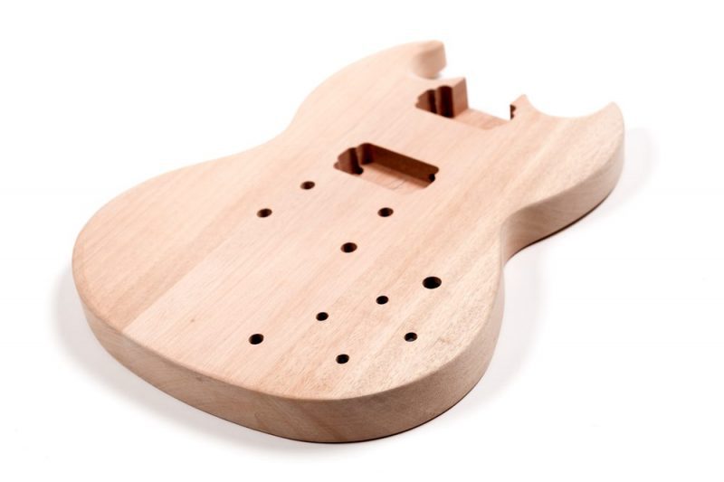 MAHOGANY SG GUITAR BODY