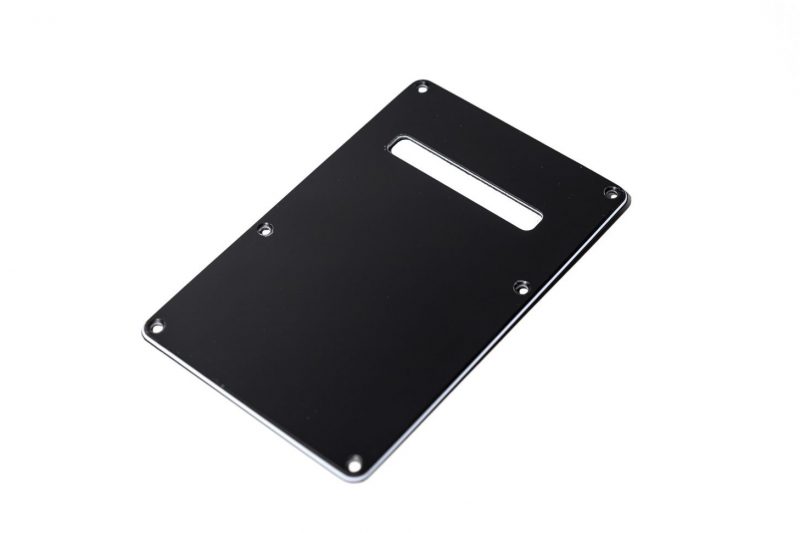 BLACK 3PLY BACK PLATE TREMOLO COVER