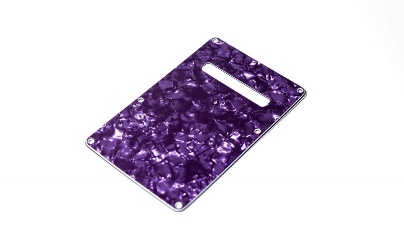 PURPLE PEARL BACK PLATE TREMOLO COVER