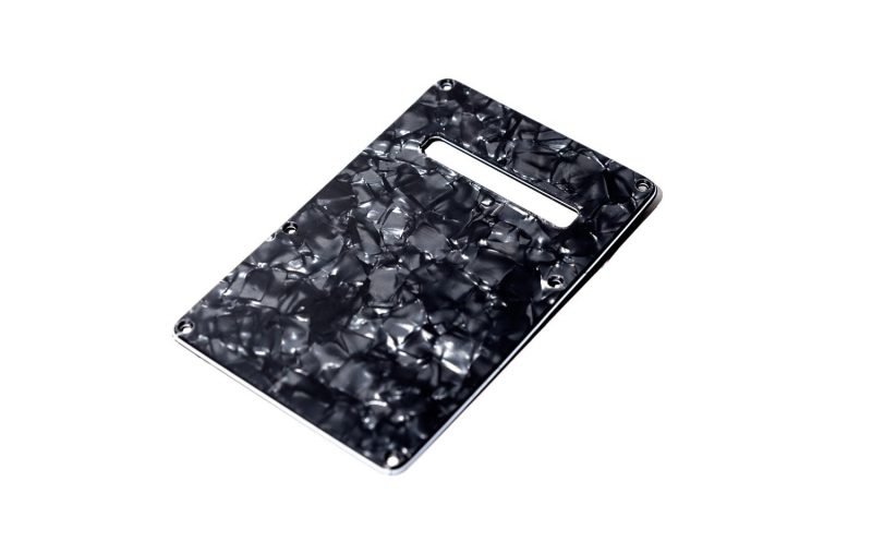 TAPA TRASERA TREMOLO NEGRO PERLADO