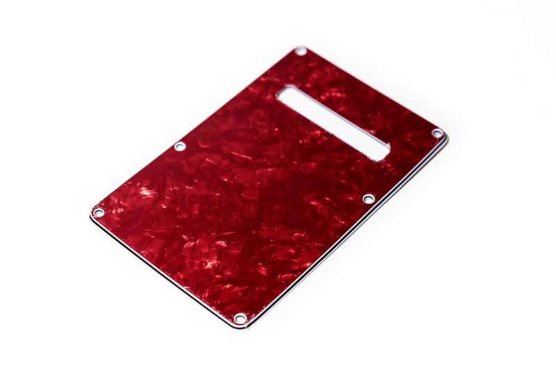 TAPA TRASERA TREMOLO ROJO PERLADO