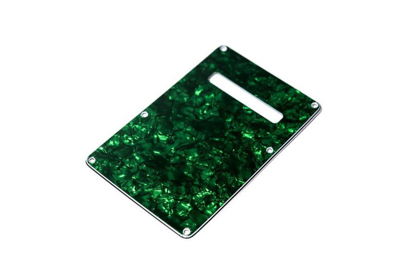 GREEN PEARL BACK PLATE TREMOLO COVER