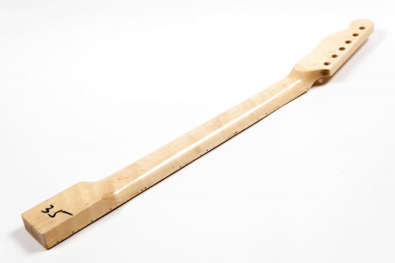 CLEAR GLOSS MAPLE 21 FRETS TELECASTER NECK STOCK-B