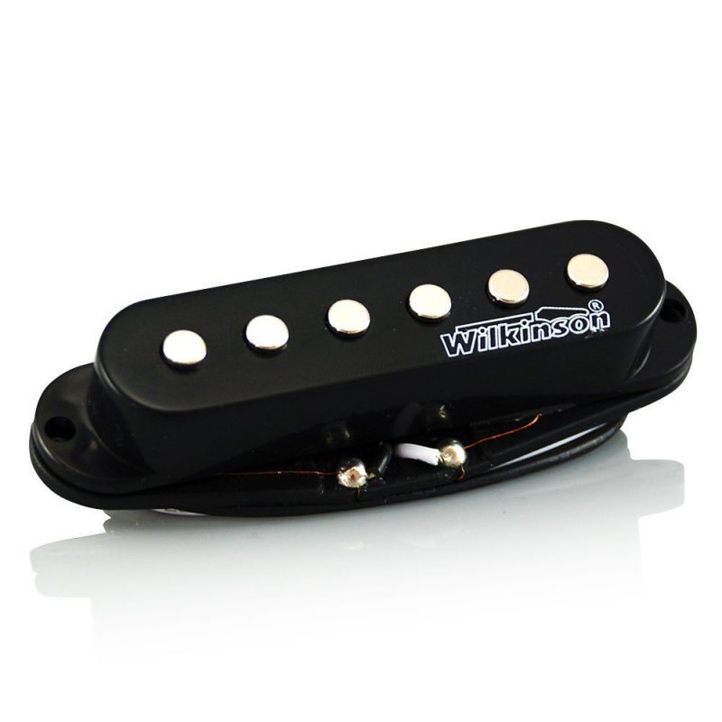 BLACK WILKINSON HIGH OUTPUT MWHS SINGLE COIL PICKUPS
