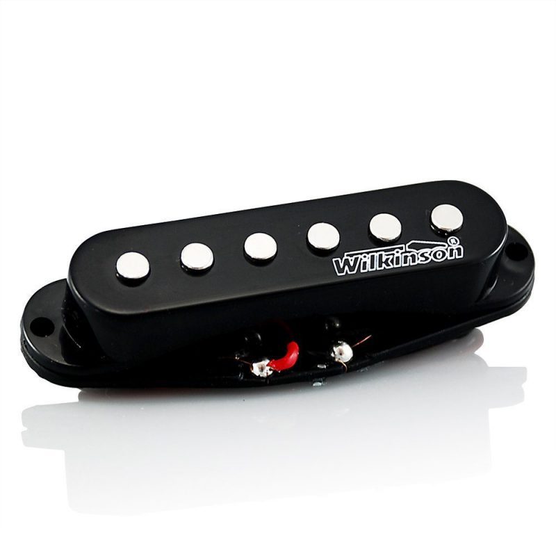 BLACK WILKINSON HIGH OUTPUT MWHS SINGLE COIL PICKUPS