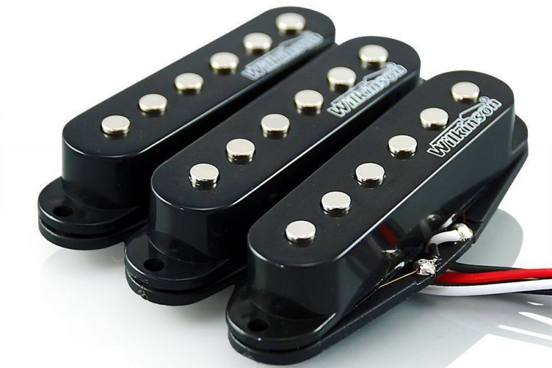 PASTILLAS WILKINSON MWHS SINGLE COIL DE ALTA SALIDA NEGRAS