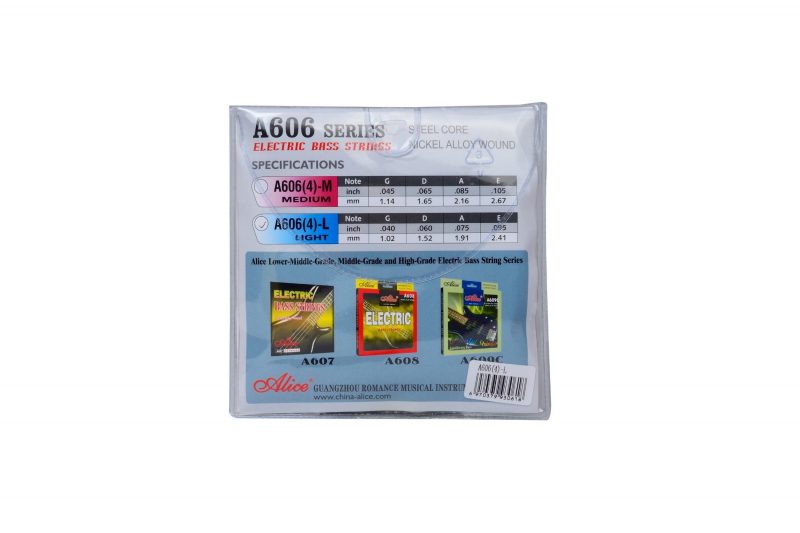 ELECTRIC BASS STRINGS SET ALICE 606