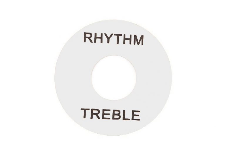 ANILLO RHYTHM TREBLE PARA SELECTOR DE PASTILLAS BLANCO