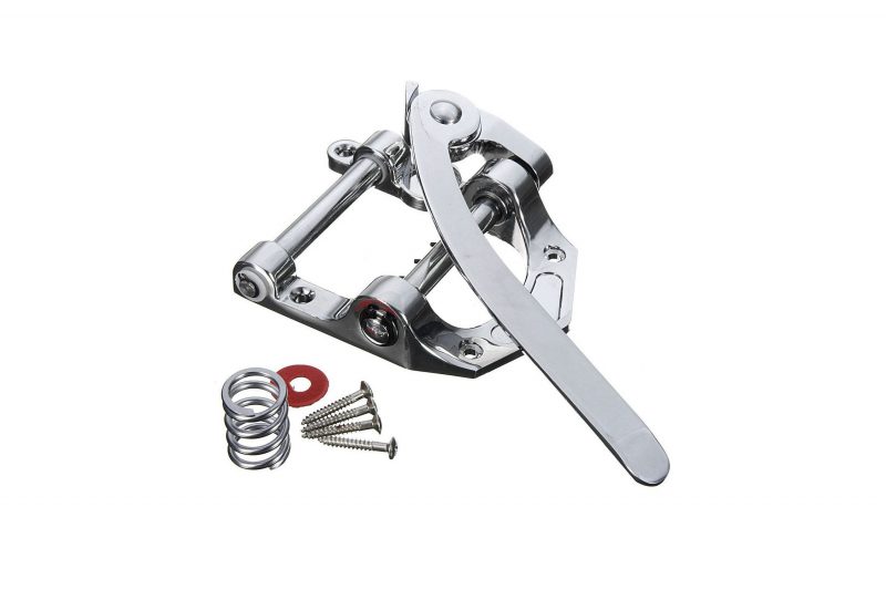 PUENTE TREMOLO VIBRATO ESTILO BIGSBY CROMADO
