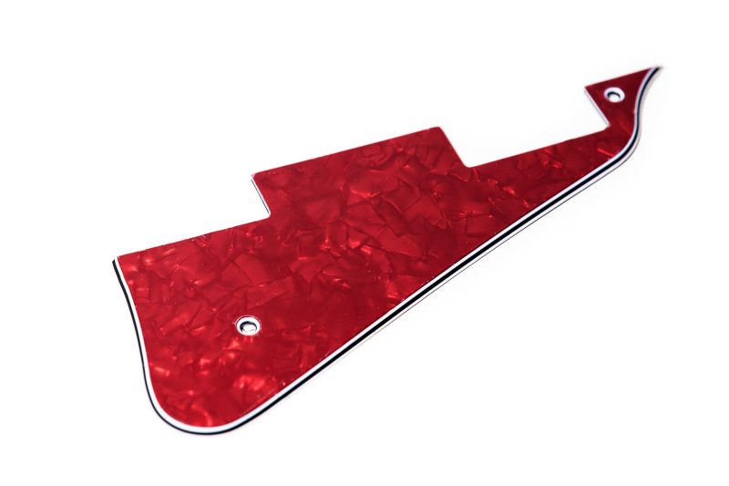 PICKGUARD LES PAUL ROJO PERLADO