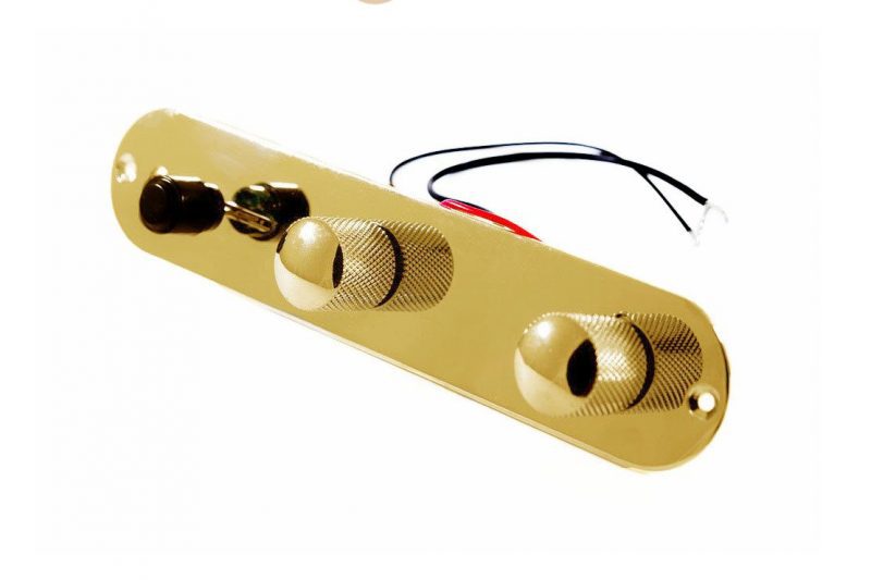 PLACA DE CONTROL PARA TELECASTER DORADO