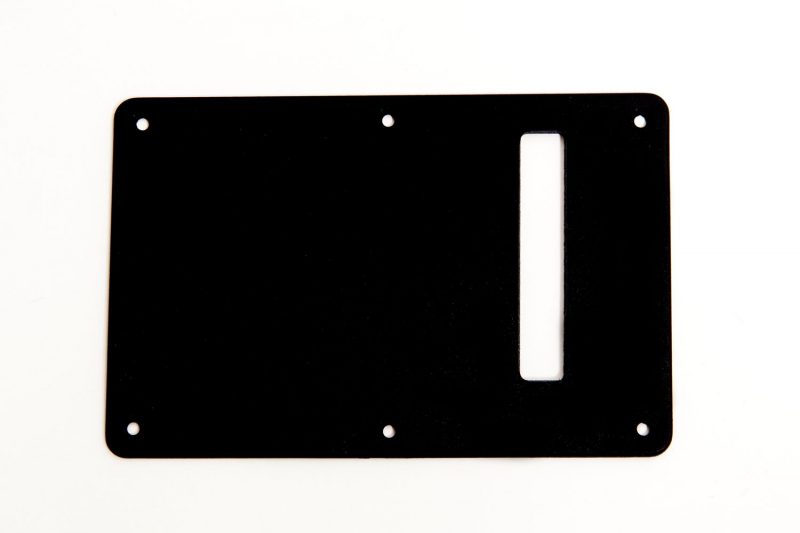 BLACK BACK PLATE TREMOLO COVER