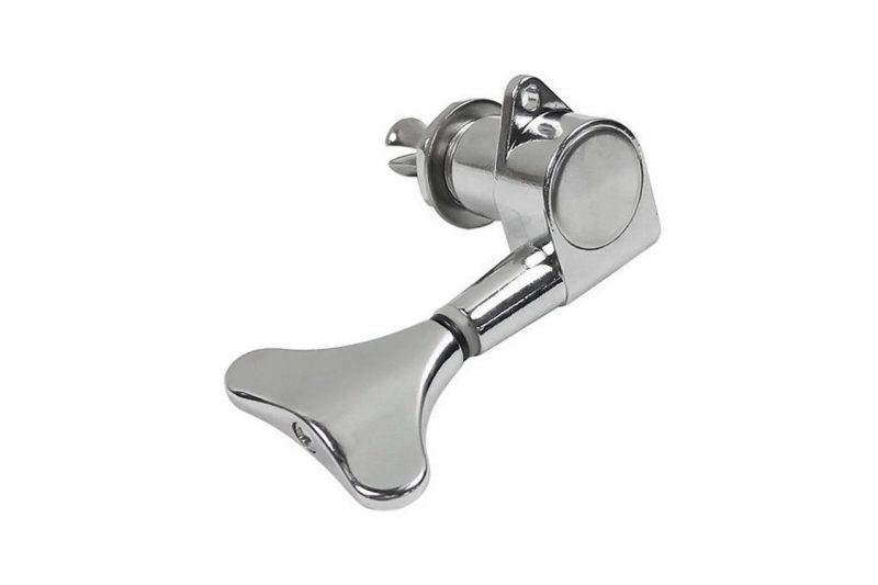 CHROME MHB 02 BASS FISHTAIL MACHINE HEADS