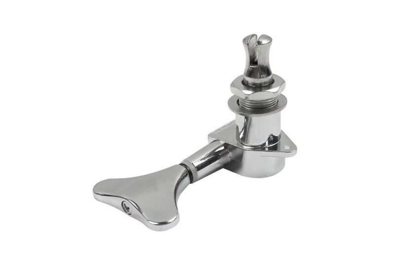 CHROME MHB 02 BASS FISHTAIL MACHINE HEADS