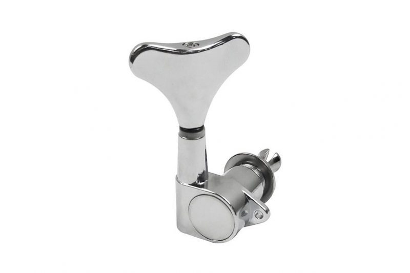 CHROME MHB 02 BASS FISHTAIL MACHINE HEADS