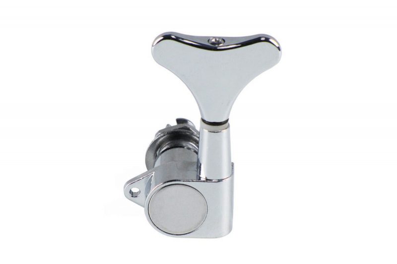 CHROME MHB 02 BASS FISHTAIL MACHINE HEADS