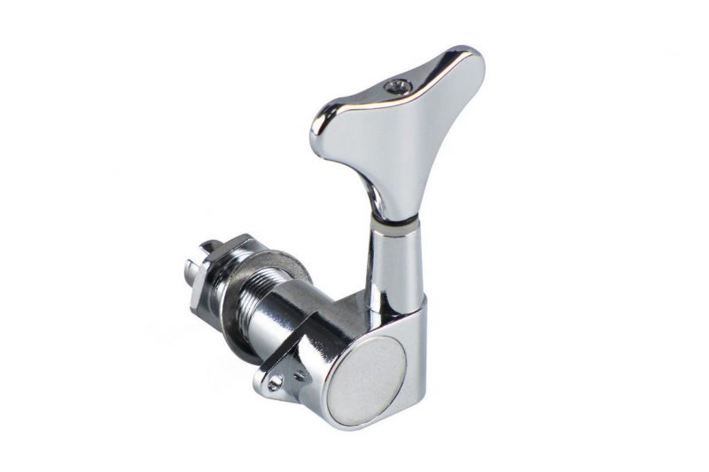 CHROME MHB 02 BASS FISHTAIL MACHINE HEADS