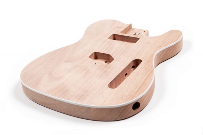 CUERPO TELECASTER DE CAOBA CON BINDING