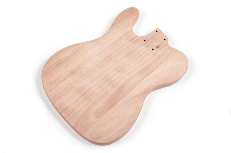 CUERPO TELECASTER DE CAOBA CON TAPA DE ARCE OJO DE PÁJARO