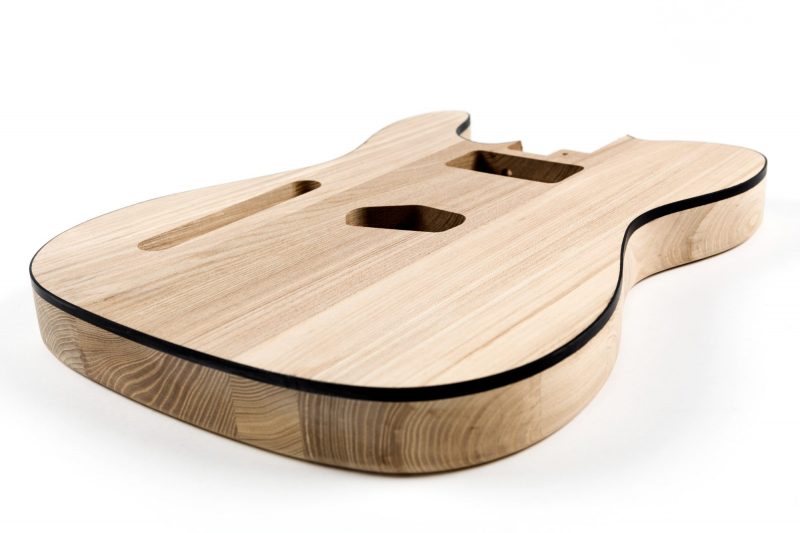 CUERPO TELECASTER DE TILO CON BINDING ZURDO