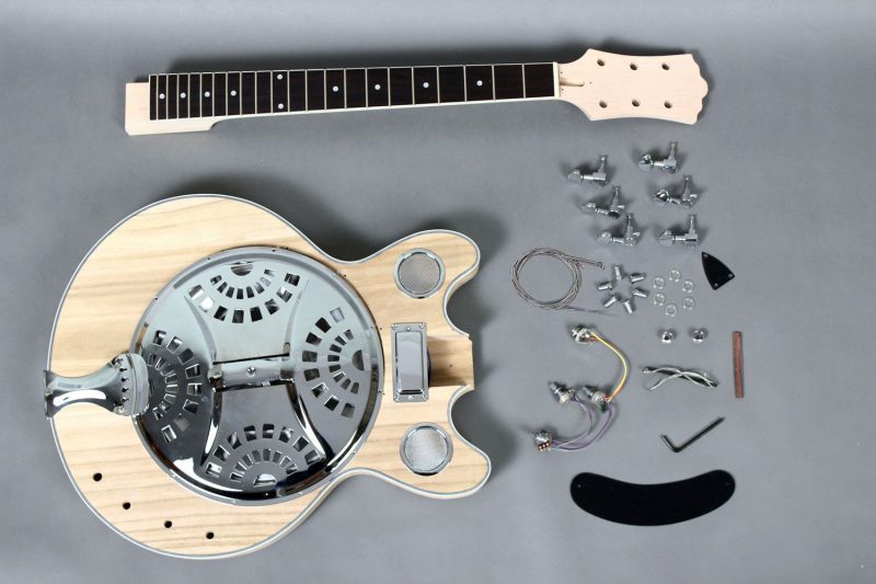 BASSWOOD DOBRO ELECTRIC GUITAR DIY KIT