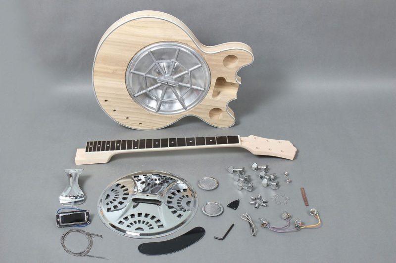 BASSWOOD DOBRO ELECTRIC GUITAR DIY KIT