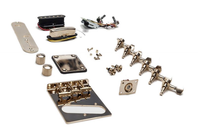 KIT DIY GUITARRA ELECTRICA TELECASTER DE ALISO