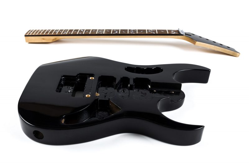 KIT DIY GUITARRA ELECTRICA JEM DE TILO NEGRO