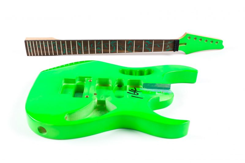 KIT DIY GUITARRA ELECTRICA JEM DE TILO VERDE