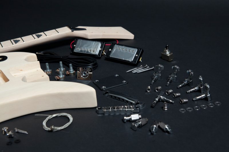 BASSWOOD MOCKINGBIRD ELECTRIC GUITAR DIY KIT