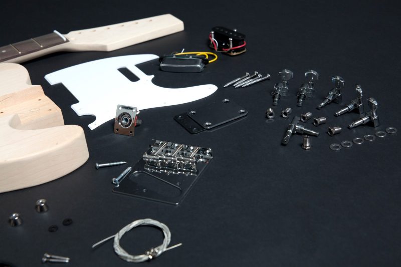 KIT DIY GUITARRA ELECTRICA TELECASTER DE ALISO