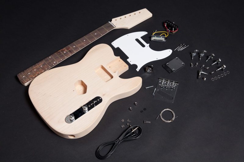 KIT DIY GUITARRA ELECTRICA TELECASTER DE ALISO