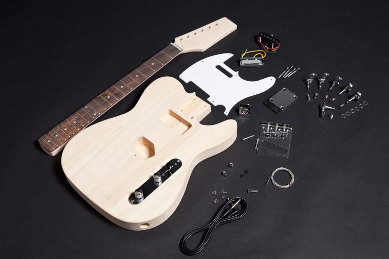 PAULOWNIA TELECASTER ELECTRIC GUITAR DIY KIT