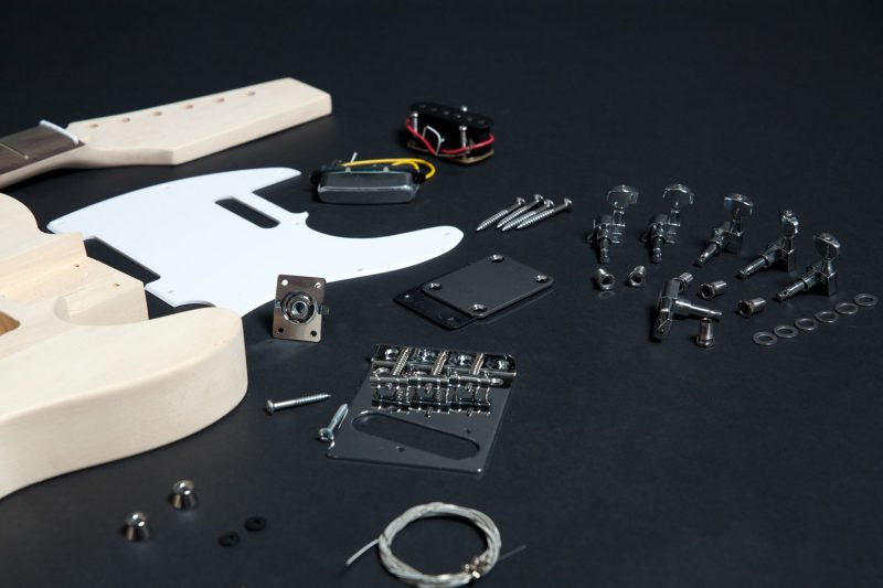 PAULOWNIA TELECASTER ELECTRIC GUITAR DIY KIT