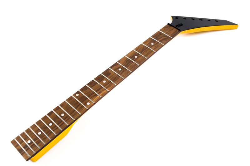 MASTIL DE ARCE Y BLACKWOOD TEK 22 TRASTES PUNTOS VINTAGE TINT MATE