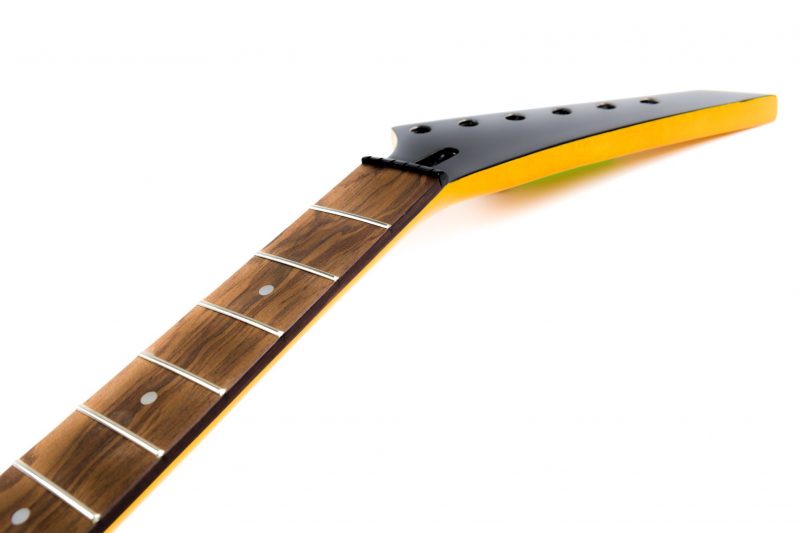 MASTIL DE ARCE Y BLACKWOOD TEK 22 TRASTES PUNTOS VINTAGE TINT MATE