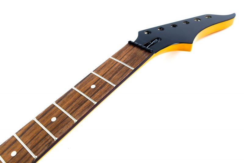 MASTIL DE ARCE Y BLACKWOOD TEK 22 TRASTES PUNTOS VINTAGE TINT MATE