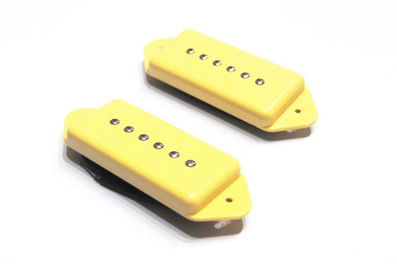 CREAM ARTEC ASC91 P90 DOG EAR PICKUPS