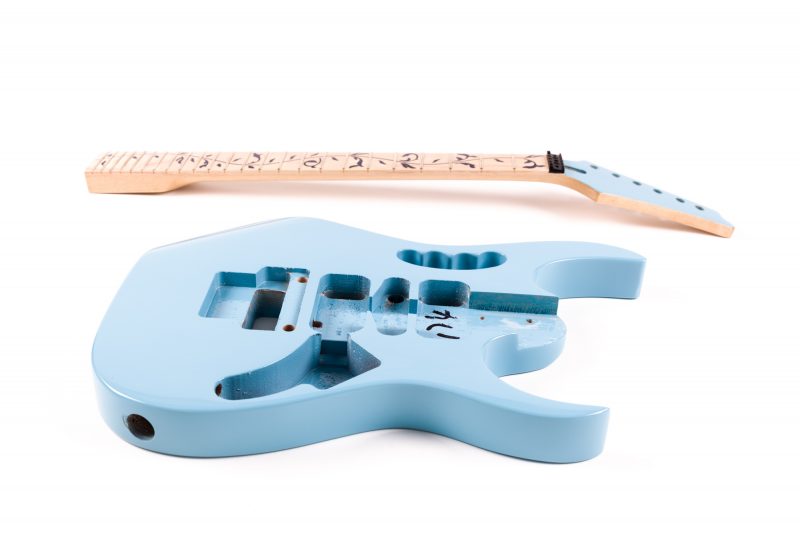 DAPHNE BLUE BASSWOOD JEM ELECTRIC GUITAR DIY KIT