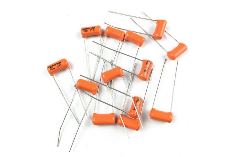 CONDENSADORES DE POLIESTER SPRAGUE ORANGE DROP 47NF 200V