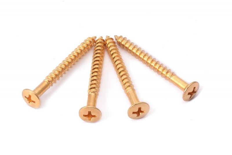 GOLD SCREWS FOR NECK JOINT