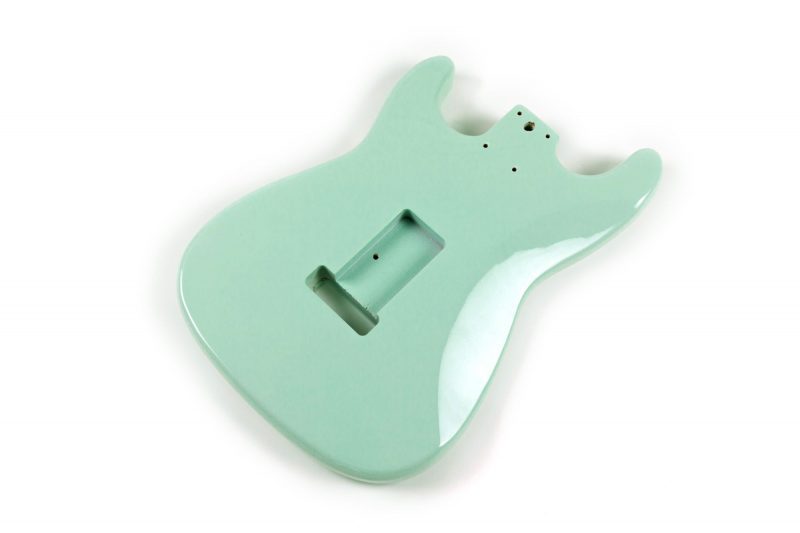 CUERPO STRATOCASTER DE ALISO SURF GREEN