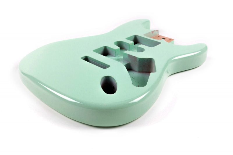 CUERPO STRATOCASTER DE ALISO SURF GREEN