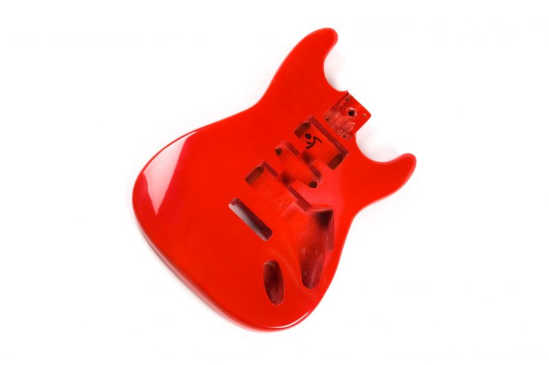 CUERPO STRATOCASTER DE TILO ROJO