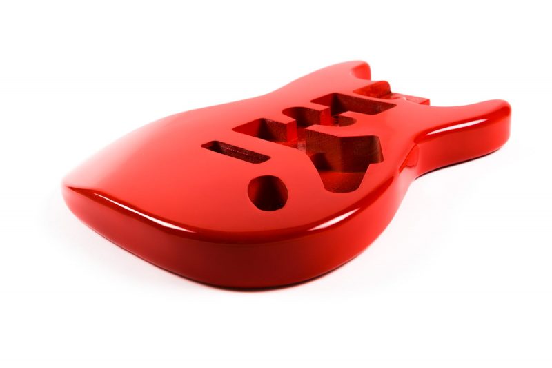 CUERPO STRATOCASTER DE TILO ROJO