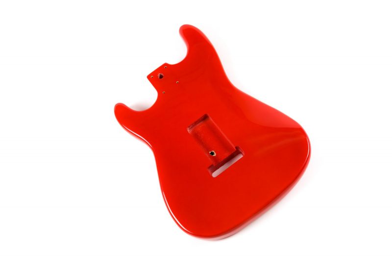 CUERPO STRATOCASTER DE TILO ROJO